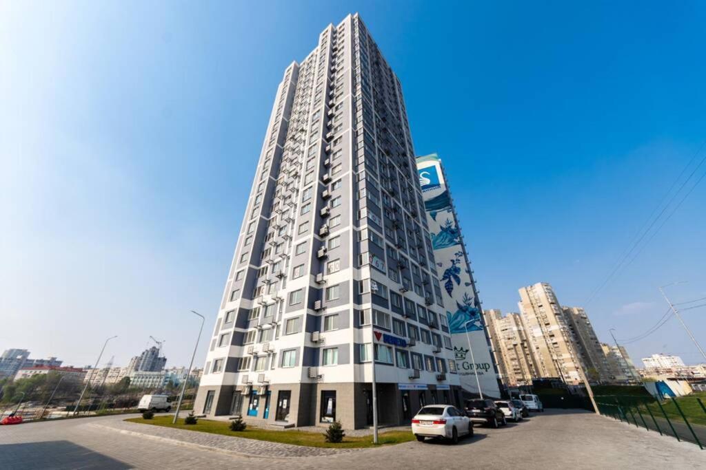 Квартира Люкс В Жк Лебединый, Ул. Ревуцкого 40 Г Kyiv Exterior photo